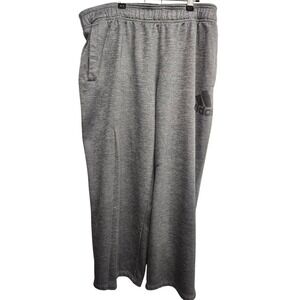 Adidas‎ Men's Gray ClimaWarm Athletic Sweatpants Joggers Pants XL
